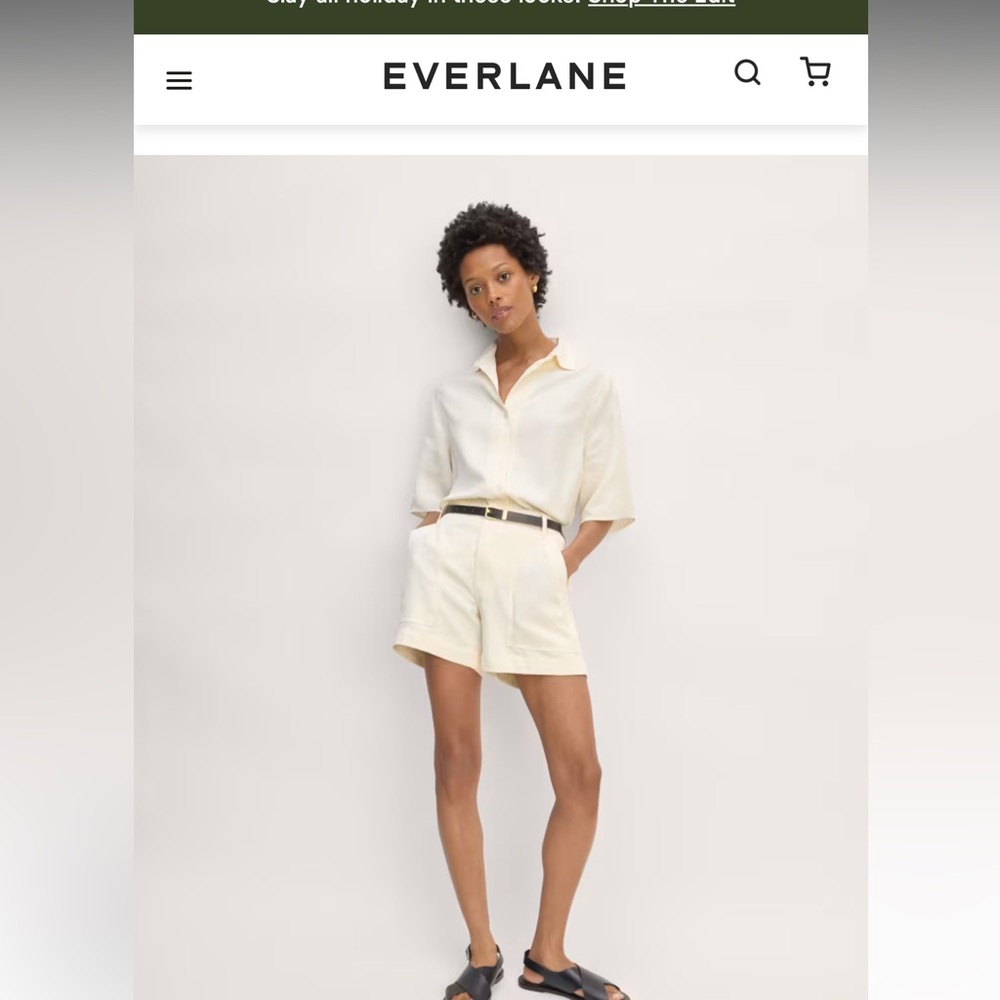 The Utility Short in Buttersoft- mid rise 5” inseam